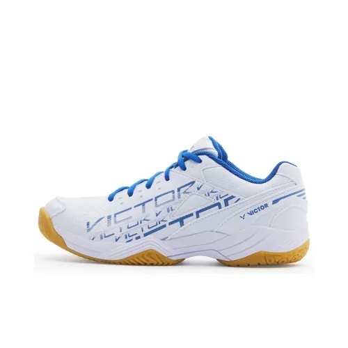 Victor Низкий Топ Бадминтон Обувь Унисекс Белый Синий