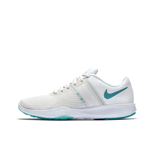 nike City Trainer 2 Slip Resistant Abrasion Resistant Low Топ Кроссовки для тренировок Женские Белый Зеленый