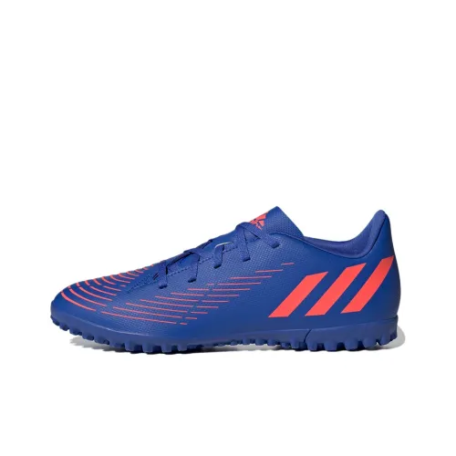 Adidas Predator Edge.4 TF Шипы Противоскользящие Устойчивые к истиранию Футбольные бутсы Мужские Синий Красный