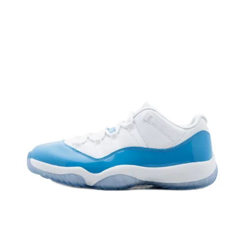 Jordan Air Jordan 11 Retro Low 'UNC' Low Top Винтажные баскетбольные кроссовки Мужские Каролина Синий Выпуск 2017 года