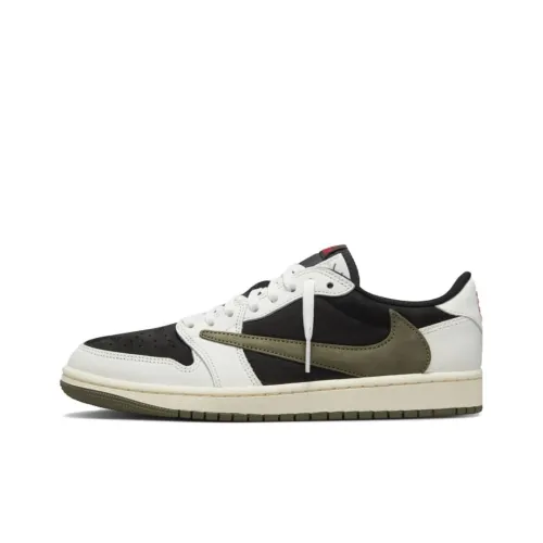 Jordan Air Jordan 1 Винтажные баскетбольные кроссовки Low Топ Женские