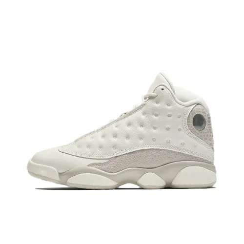 Jordan Air Jordan 13 Призрачный High Топ Винтажные баскетбольные кроссовки Женские Белые