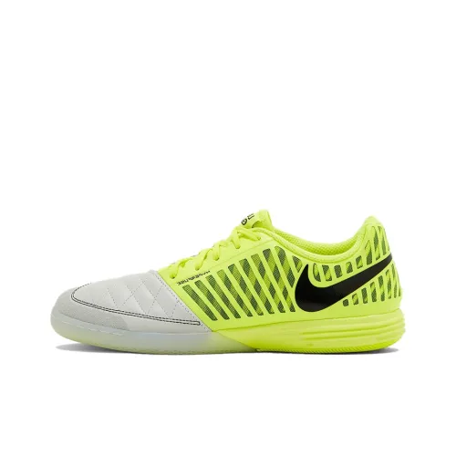 nike Lunar Gato IC IN Для помещений Амортизаторы Slip-resistant Abrasion-resistant Футбольные бутсы Мужской Желтый