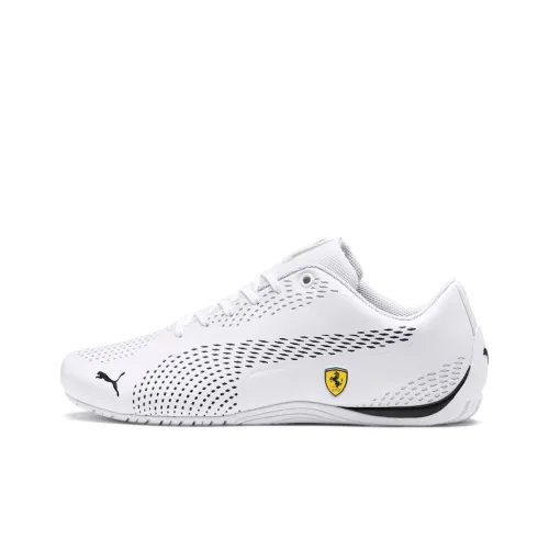 PUMA Scuderia Ferrari Drift Cat 5 Ultra II Low Training Кроссовки Унисекс Белые