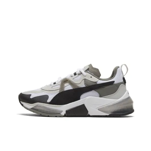 PUMA LQDCELL Optic PA Low Тренировочные Кроссовки Мужские Белый Черный Серый