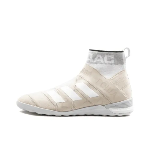 Gosha Rubchinskiy x Adidas BC противоскользящие устойчивые к истиранию легкие футбольные бутсы цвет белой умбры