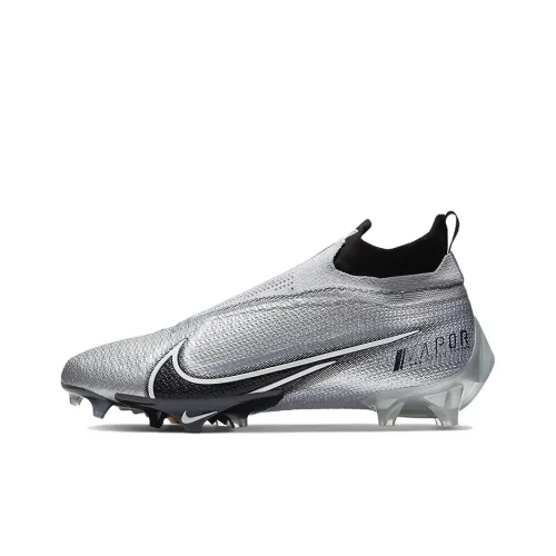 Nike Vapor Edge Elite IC IN Амортизаторы Shock Absorbers Противоскользящие Устойчивые к истиранию Футбольные бутсы Мужские Серебристо-черные