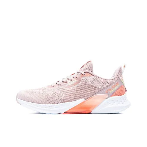 361° Амортизирующие подошвы Низкий топ Кроссовки для тренировок Женские Розовый