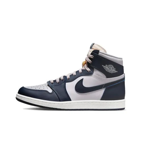 Jordan Air Jordan 1 High '85 'Georgetown' High Топ Винтажные баскетбольные кроссовки Унисекс Серый Синий