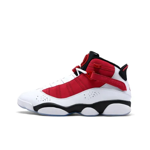 JORDAN Air Jordan 6 Кольца Винтажные Баскетбольные Кроссовки Высокие Топ Мужские