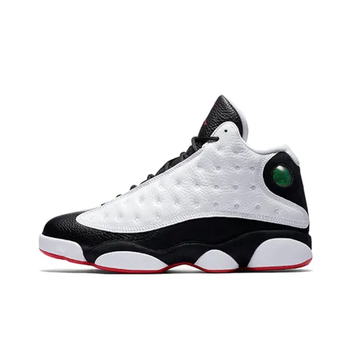 Jordan Air Jordan 13 He Got Game High Топ Винтажные баскетбольные кроссовки Мужской Черно-белая панда Выпуск 2018 года