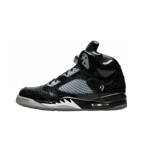 Jordan Air Jordan 5 Retro Doernbecher Charity High Top Винтажные баскетбольные кроссовки Мужской Черный Серый