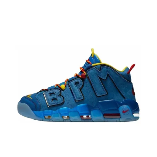 Nike Air More Uptempo Doernbecher MID Топ Винтажные баскетбольные кроссовки Мужской Синий 2017