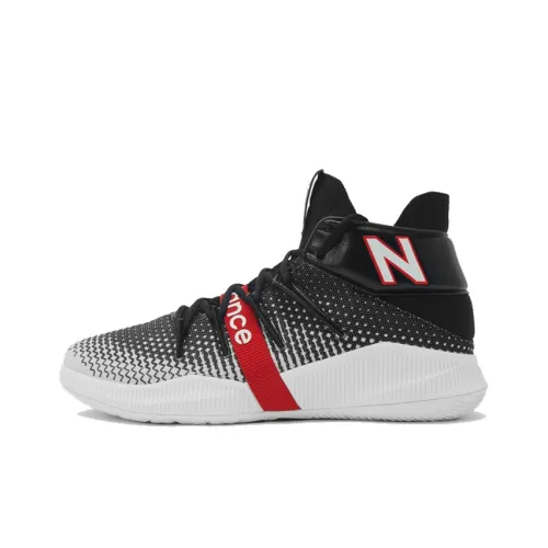 New Balance NB OMN1S Leonard 1 High Топ Винтажные Баскетбольные Кроссовки Мужские Красный Черный Белый