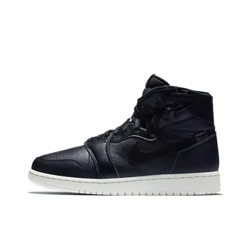 Jordan Air Jordan 1 Rebel XX High Топ Винтажные баскетбольные кроссовки Женские Черный