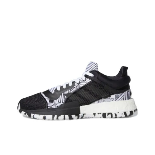 Adidas Marquee Boost Винтажные баскетбольные кроссовки, низкий топ, мужской