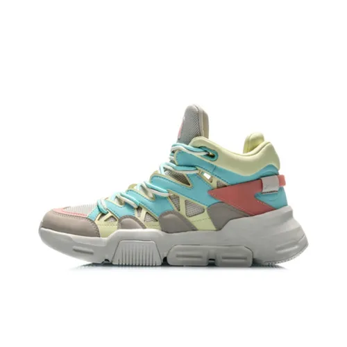 LINING Винтажные баскетбольные кроссовки High Top Женские
