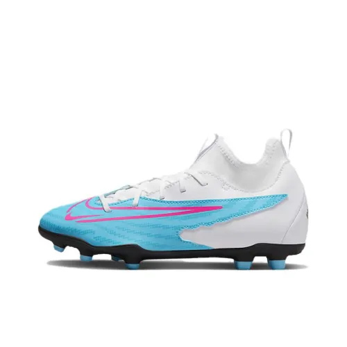 nike Phantom GX MG MULTI Ground Противоскользящие футбольные бутсы Женские Белые Синие Розовые