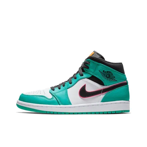 Jordan Air Jordan 1 Винтажные баскетбольные кроссовки MID Топ Унисекс