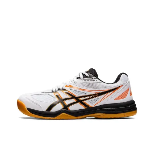 Asics Court Break 2 Low Топ Бадминтон Обувь Белый Черный