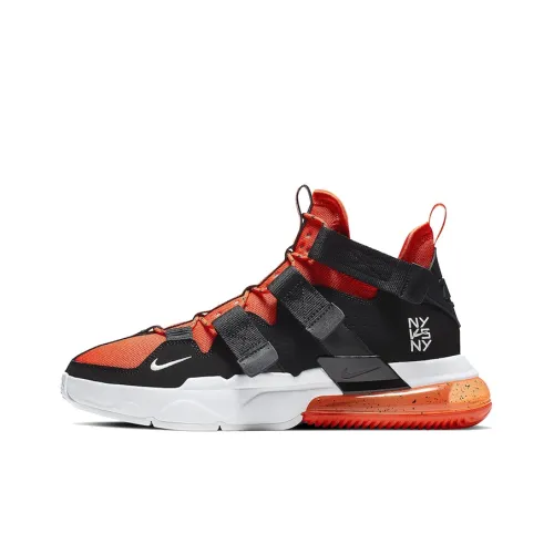 Nike Air Edge 270 NY VS NY Амортизация противоскользящий легкий низкий топ винтажные баскетбольные кроссовки мужской черный и оранжевый