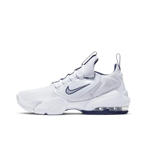 Nike Air Max ALPHA Savage Амортизация Поддержка Низкий Верх Тренировочные Кроссовки Унисекс Белый Синий