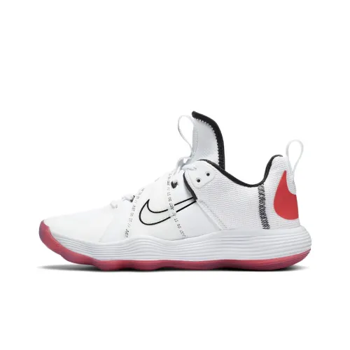 Nike React HyperSet Амортизация Противоскользящие Легкие Низкие Кроссовки для тренировок Женские Белые Синие Розовые