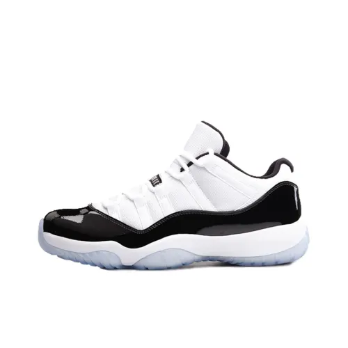 Jordan Air Jordan 11 Retro Low Concord Low Top Винтажные баскетбольные кроссовки Мужской Черный Белый