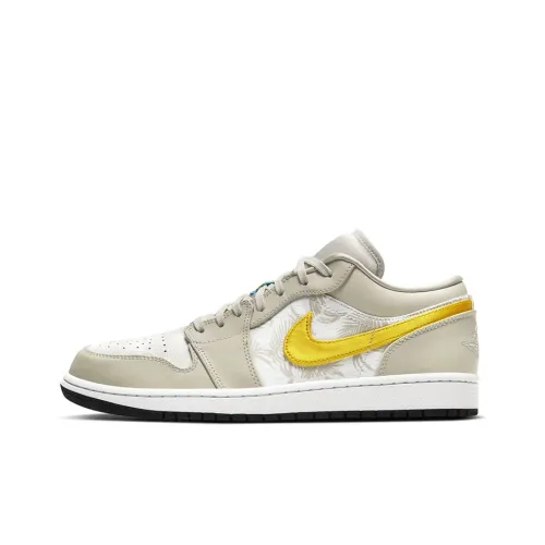 Jordan Air Jordan 1 Винтажные баскетбольные кроссовки Low Топ Мужской
