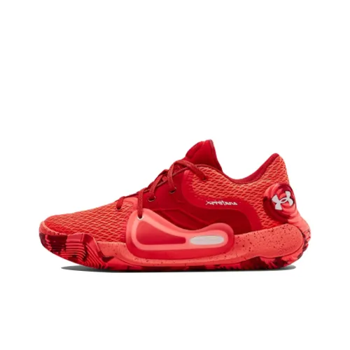 Under Armour Spawn 2 Винтажные баскетбольные кроссовки Low Топ Унисекс