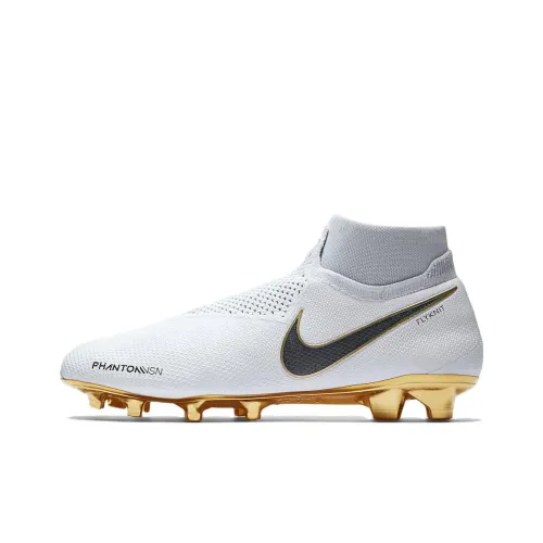 Nike Phantom Vision FG Твердый грунт Твердый грунт Природная трава Противоскользящий Устойчивый к истиранию