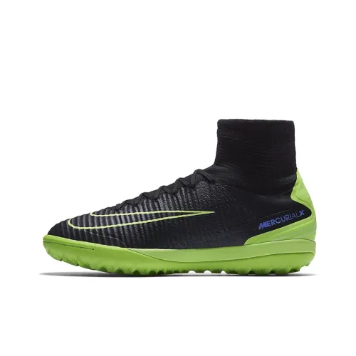 Nike IC IN Амортизаторы Shock Absorbers Противоскользящие Устойчивые к истиранию Футбольные бутсы Мужские Черные Зеленые