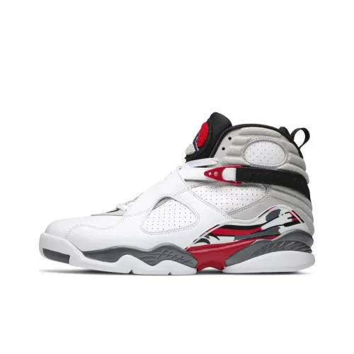 Jordan Air Jordan 8 Retro Bugs Bunny 2013 Амортизация Баланс Высокий Топ Баскетбольные Кроссовки Мужские Белый Серый
