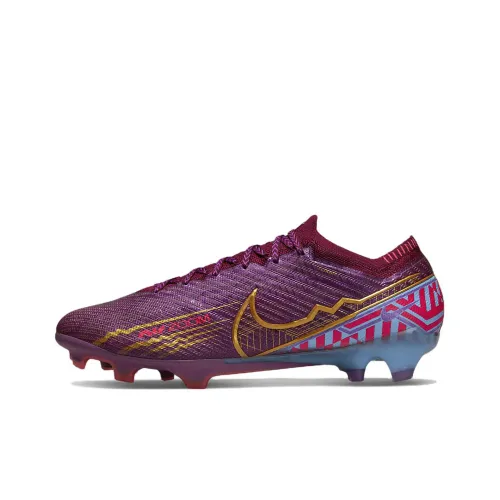 Nike Mercurial Vapor 15 FG Твердый грунт Амортизаторы Устанавливающие сцепление Устойчивые к износу Футбольные бутсы Мужской Фиолетовый
