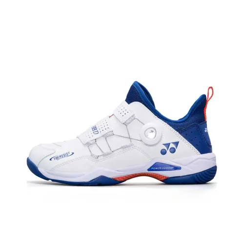 YONEX Амортизирующая стелька Легкий Shock Absorbers Низкий топ Бадминтон Обувь Унисекс Белый Синий