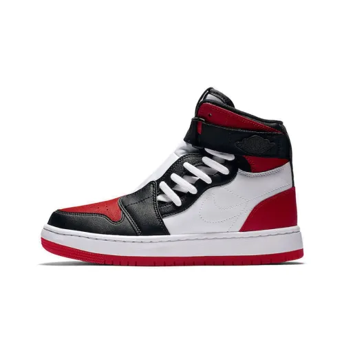 Jordan Air Jordan 1 Nova XX Bred Toe Дышащий And Легкий Высокий Топ Винтажные Баскетбольные Кроссовки Женские Черный Красный