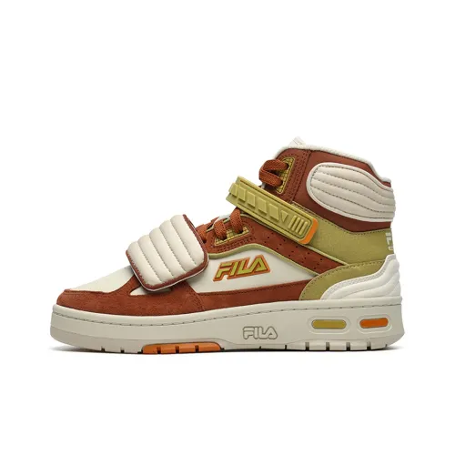 FILA FUSION Teratach Винтажные баскетбольные кроссовки MID Топ Женские
