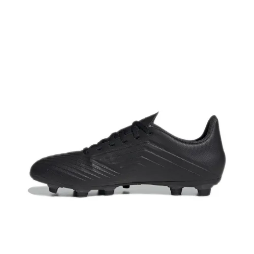 Adidas Predator 19,4 Slip-Resistant Abrasion-Resistant Футбольные бутсы Мужские Черный Золото