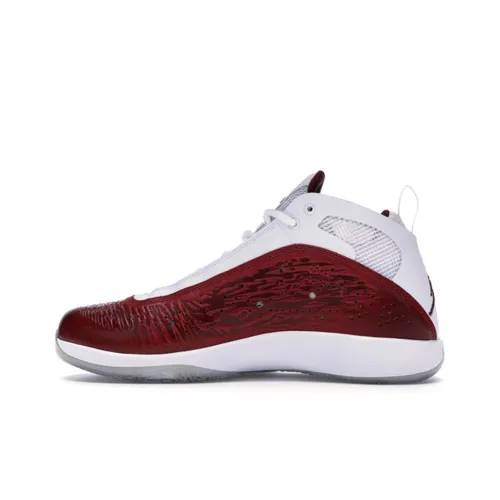 Jordan Air Джордан 2011 AJ26 Team Slip-on Resistant MID Top Винтажные баскетбольные кроссовки Мужские Красный Белый