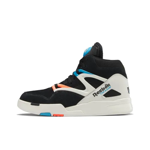 Reebok Pump Omni Zone 2 Винтажные баскетбольные кроссовки High Top Черные Унисекс