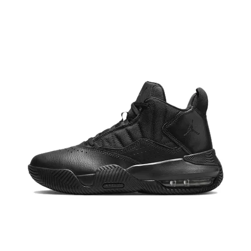 Jordan Stay Loyal MID Топ Винтажные Баскетбольные Кроссовки GS Черный