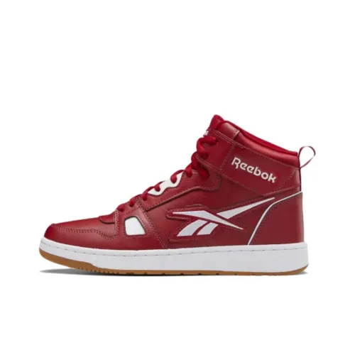 Reebok Resonator Износостойкий MID Топ Винтажные Баскетбольные Кроссовки Унисекс Красный