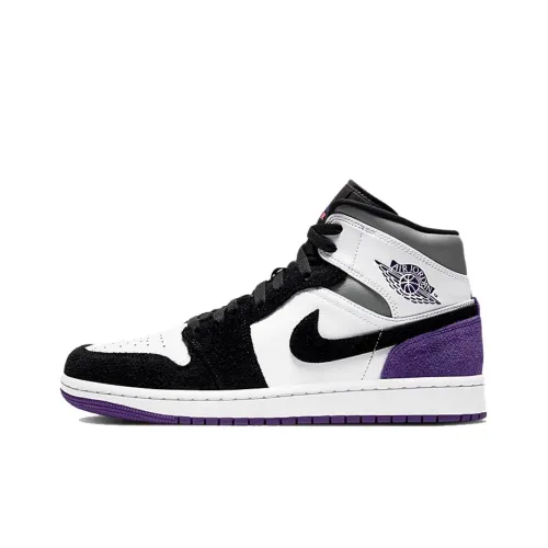 Jordan Air Jordan 1 Винтажные баскетбольные кроссовки MID Топ Мужской