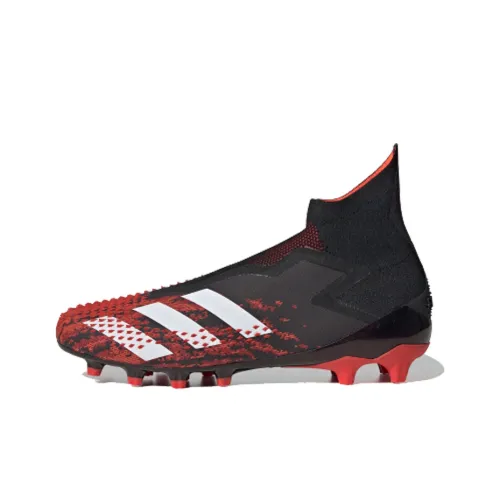 Adidas PREDATOR 20+ AG Искусственная трава Нескользящие Легкие Футбольные бутсы Мужские Черные Красные