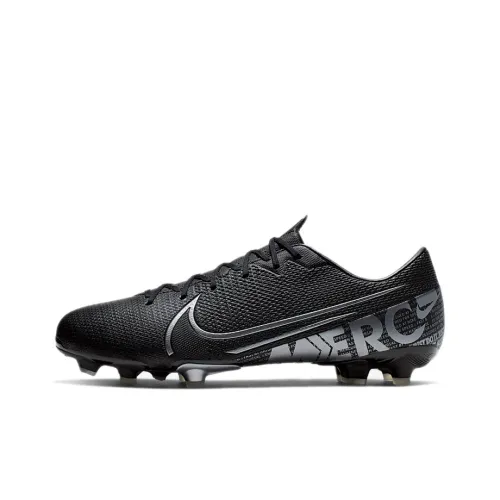 Nike Mercurial Vapor 13 MG MULTI Ground Искусственный Шипы Амортизаторы Slip-resistant Футбольные бутсы Унисекс Черный