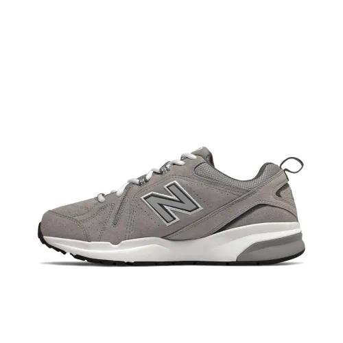 New Balance NB 608 V5 Амортизация Покрытие Низкий Топ Тренировочные Кроссовки Мужские Серые
