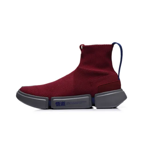 Лайнер Essence 2 Wade Essence 2 Lifestyle Амортизация Высокий Топ Винтажные Баскетбольные Кроссовки Женские Темно-Красный