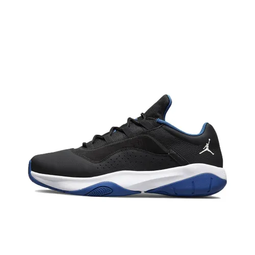 Jordan Air Jordan 11 CMFT Low Топ Винтажные баскетбольные кроссовки Мужской Черный Синий