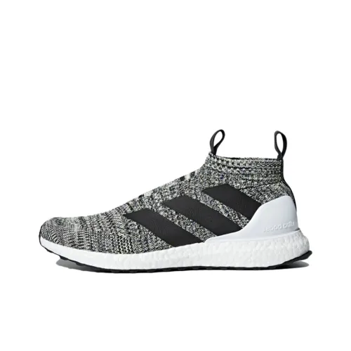 Adidas ULT TF Шипы Non Нижняя юбка Легкий Футбольные бутсы Мужской Черный And Белый Oreo