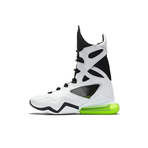 Nike Air Max Box 'Белый Электрический Зеленый' Высокие Кроссовки для тренировок Женские Белые Черные Зеленые